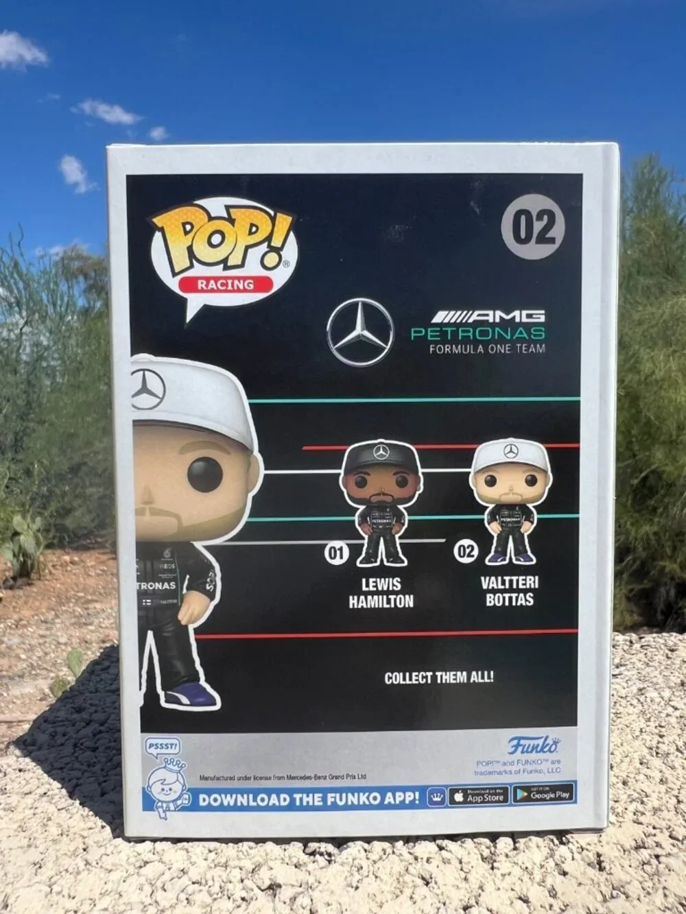 Funko Pop Racings - AMG Petronas Formula One - Valtteri Bottas (#02, NEW)